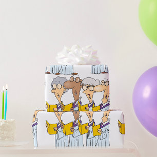 Church Choir Cadeaupapier