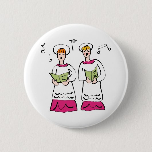 Church Choir Ronde Button 5,7 Cm (Voorkant)