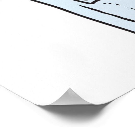 Church Choir Singing Poster (Hoek)