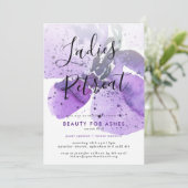 Church Dames Retreat/Conference/Event Uitnodiging (Staand voorkant)