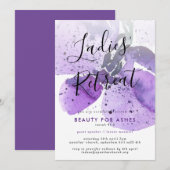 Church Dames Retreat/Conference/Event Uitnodiging (Voorkant / Achterkant)