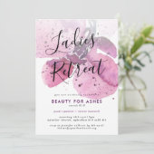 Church Dames Retreat/Conference/Event Uitnodiging (Staand voorkant)