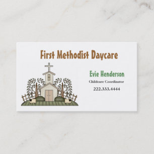 Church Daycare Visitekaartje