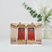 Church Doors Briefkaart (Staand voorkant)