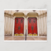 Church Doors Briefkaart (Voorkant)