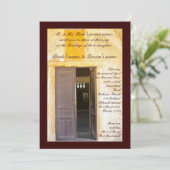 Church Doors Kaart (Staand voorkant)