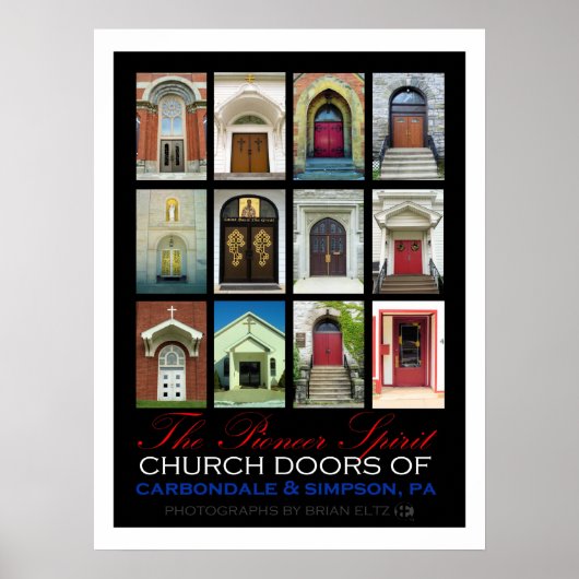 Church Doors of Carobligale & Simpson, PA (2013) Poster (Voorkant)