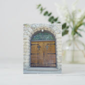 Church Doorway Briefkaart (Staand voorkant)