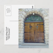 Church Doorway Briefkaart (Voorkant / Achterkant)