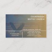 Church Eagles Schrift Schilderachtig Visitekaartje (Achterkant)