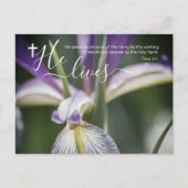 Church Easter Invitation Briefkaart (Voorkant)