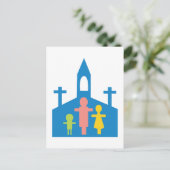 Church Family Briefkaart (Staand voorkant)