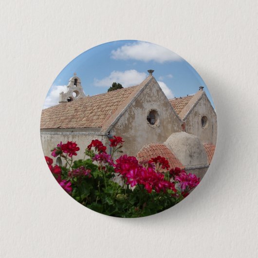 Church Flowers Button (Voorkant)