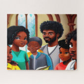 Church Folks Christelijke Art Puzzle Legpuzzel (Horizontaal)
