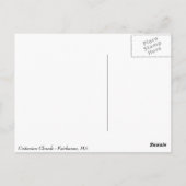 Church Gargoyle Briefkaart (Achterkant)