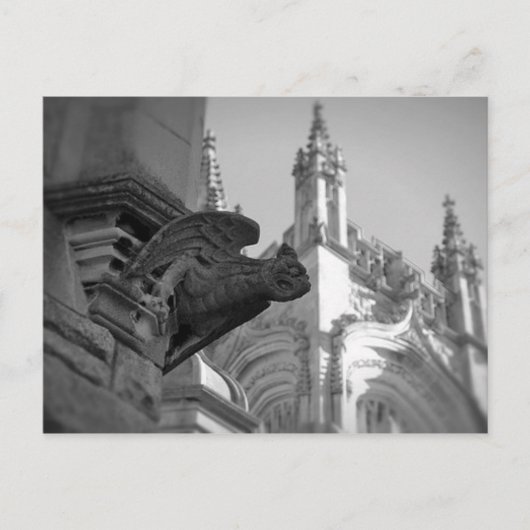 Church Gargoyle Briefkaart (Voorkant)