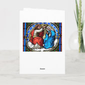 Church Glas in lood Jesus Christus Kaart (Achterkant)