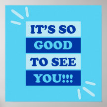 Church Greeting Sign - Goed je te zien