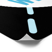 Church Greeting Sign Triple Welkom Poster (Hoek)