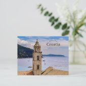 Church in Dubrovnik Croatia Briefkaart (Staand voorkant)