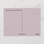 Church in Dubrovnik Croatia Briefkaart (Achterkant)