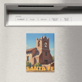 Church in Santa Fe New Mexico Magneet (Insitu (Vaatwasser))