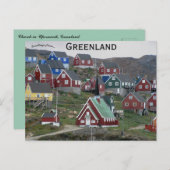 Church in Upernavik Greenland Briefkaart (Voorkant / Achterkant)