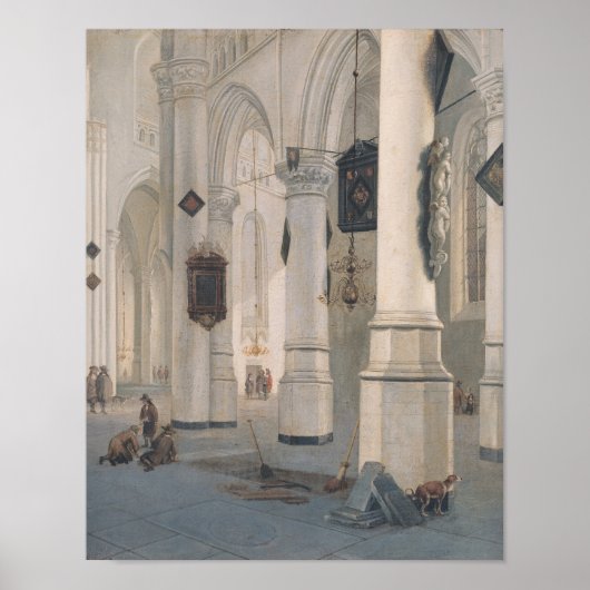 Church Interior Poster (Voorkant)