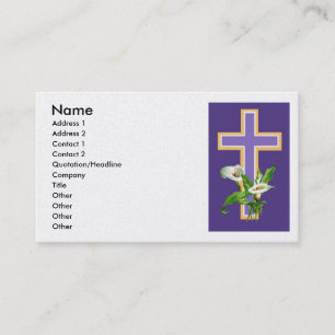 Church Invitation Visitekaartje