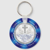 Church Jubileum Souvenirs for Church Members Sleutelhanger (Voorkant)