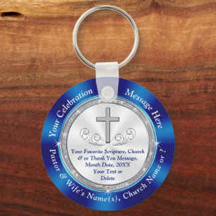 Church Jubileum Souvenirs for Church Members Sleutelhanger