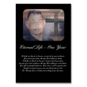 Church Memorial Jubilea Order of Service Kaart (Voorkant)