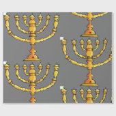 Church Menorah Cadeaupapier (Vlak)