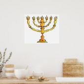 Church Menorah Poster (Keuken)
