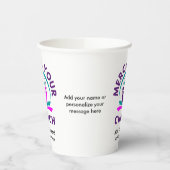 CHURCH MERCHANDISE Persoonlijk Je Logo toevoegen Papieren Bekers (Links)