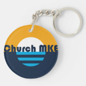 Church MKE Sleutelhanger (Achterkant)