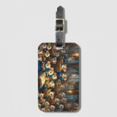 Church Mouse Choir Bagagelabel (Voorkant (verticaal))