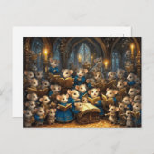 Church Mouse Choir Briefkaart (Voorkant / Achterkant)