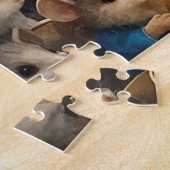 Church Mouse Choir Legpuzzel (Zijkant)