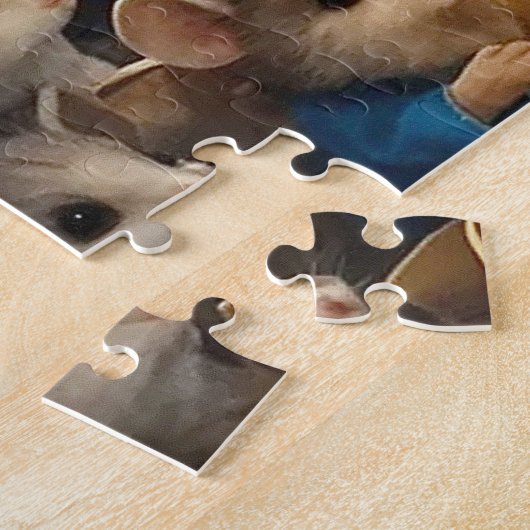 Church Mouse Choir Legpuzzel (Zijkant)