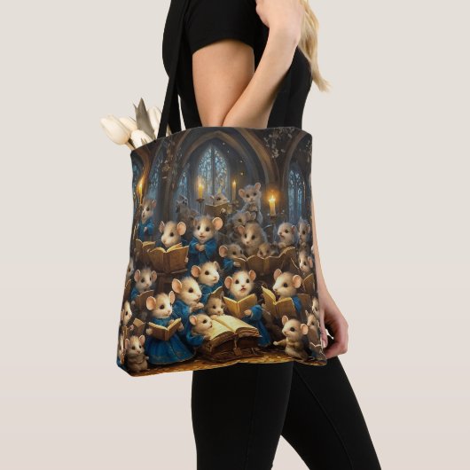 Church Mouse Choir Tote Bag (Dichtbij)