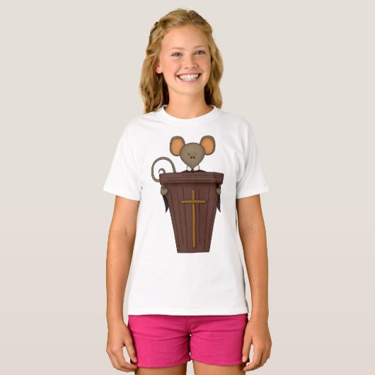 Church Mouse T-shirt (Voorkant volledig)