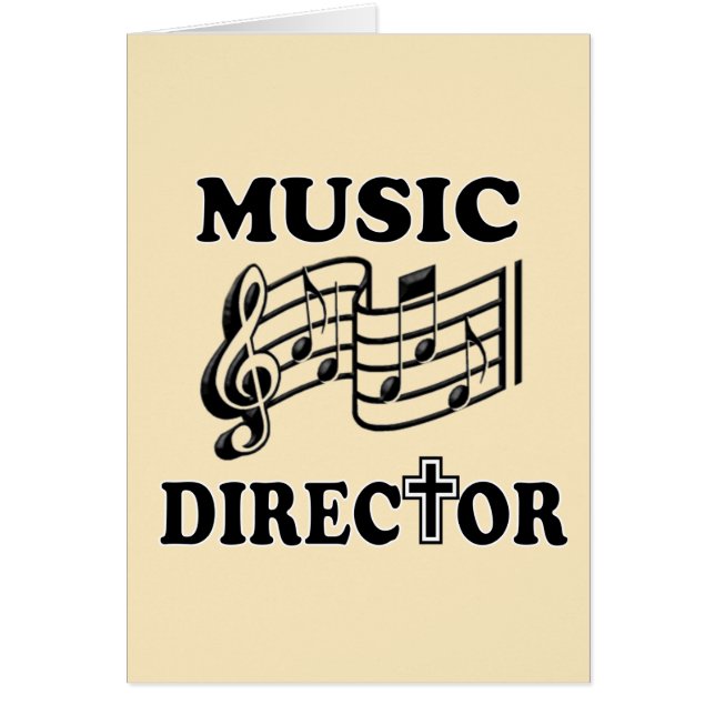 CHURCH MUSIC DIRECTEUR (Voorkant)
