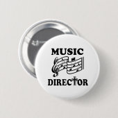 CHURCH MUSIC DIRECTEUR RONDE BUTTON 5,7 CM (Voorkant /achterkant)
