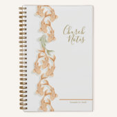Church Notes Spiral Notebook Notitieboek (Voorkant)