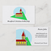 Church of Bradford Christelijk Fellowship Visitekaartje (Voorkant / Achterkant)