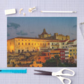 Church of Carmen at dusk - Mahon, Menorca Tissuepapier (Craft)