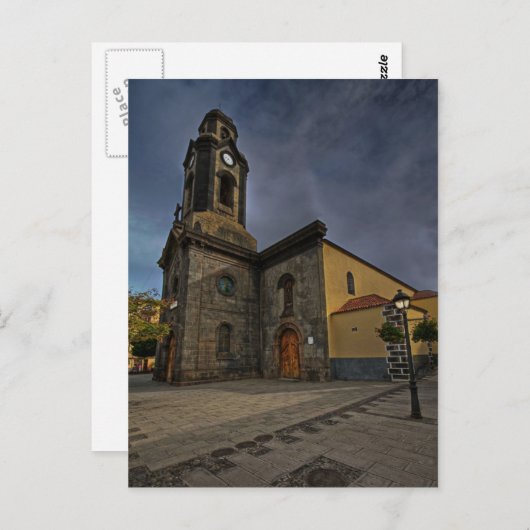 Church of Puerto de la Cruz Briefkaart (Voorkant / Achterkant)