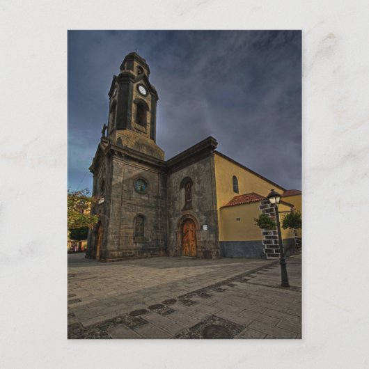 Church of Puerto de la Cruz Briefkaart (Voorkant)