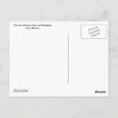 Church of Saints Olga and Elizabeth Briefkaart (Achterkant)